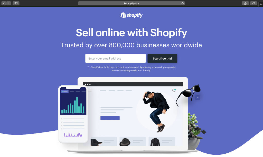 Sell online with Shopify - best ecommerce platform