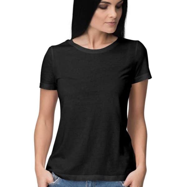 Women's Round Neck T-shirt | Print on Demand Dropshipping | Printrove