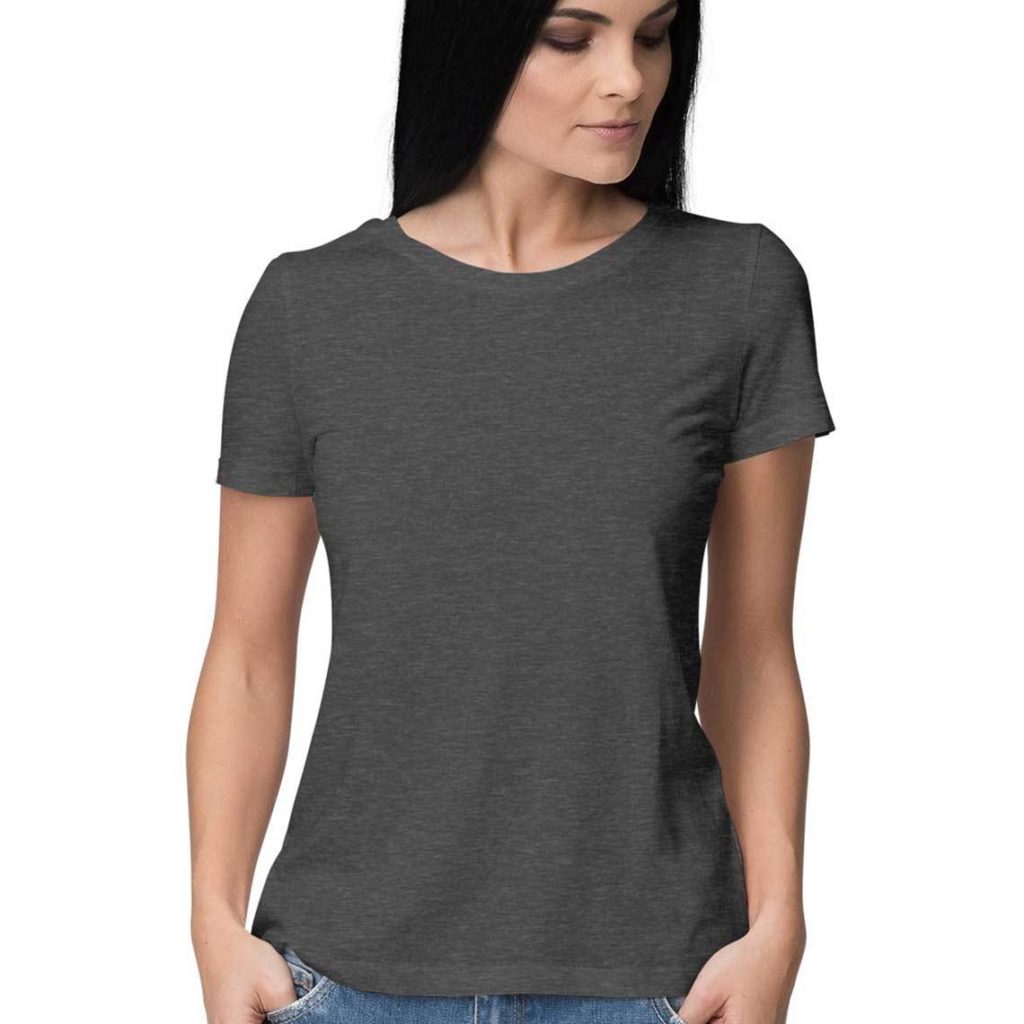 Women's Round Neck T-shirt | Print on Demand Dropshipping | Printrove