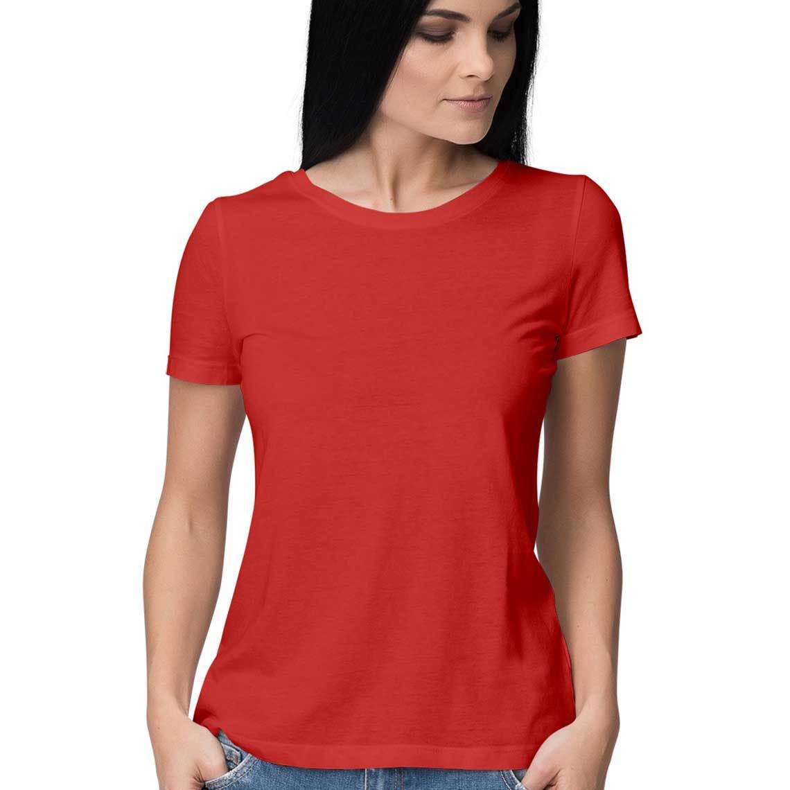 red women tshirt