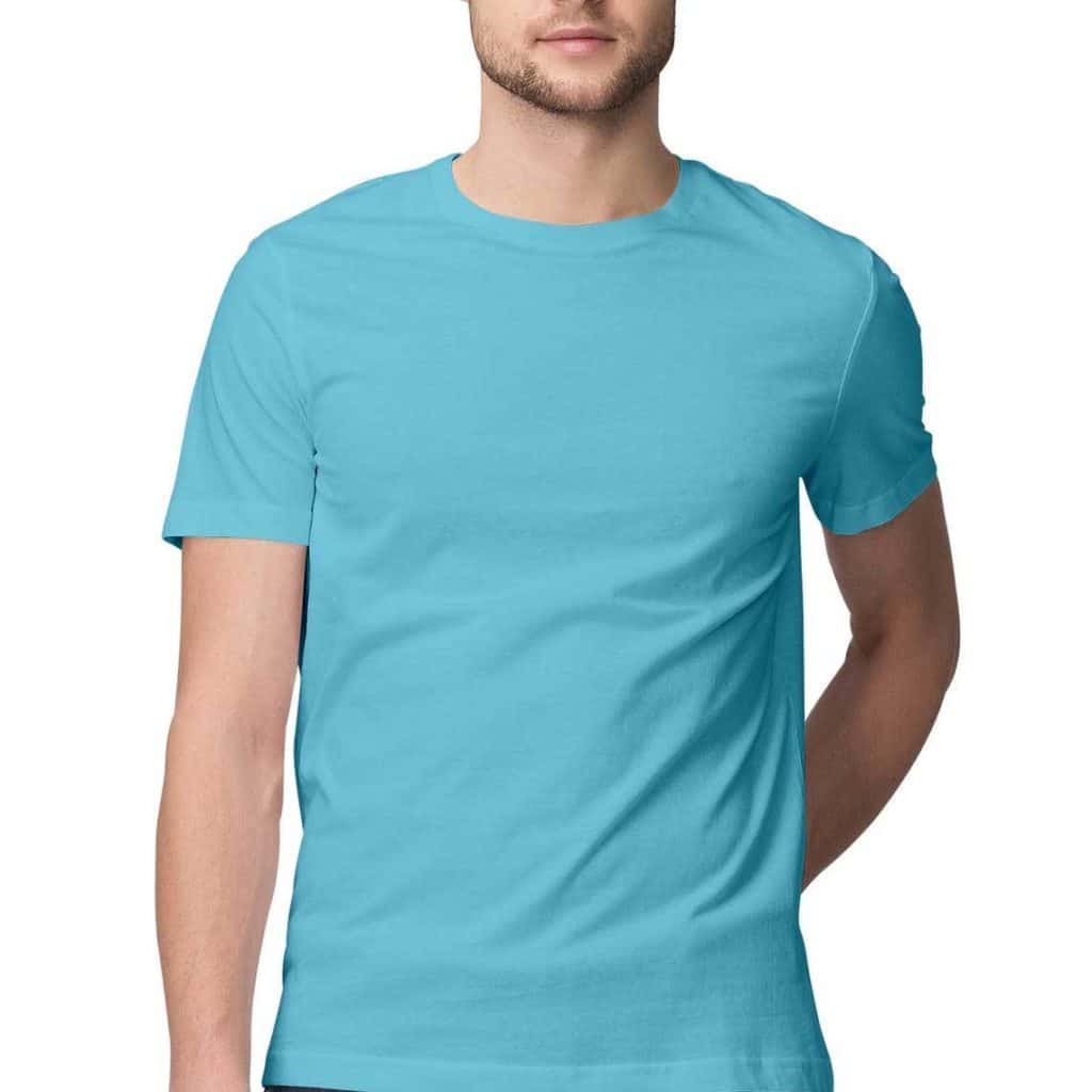 Mens Round Neck T-shirt | Print on Demand Dropshipping | Printrove